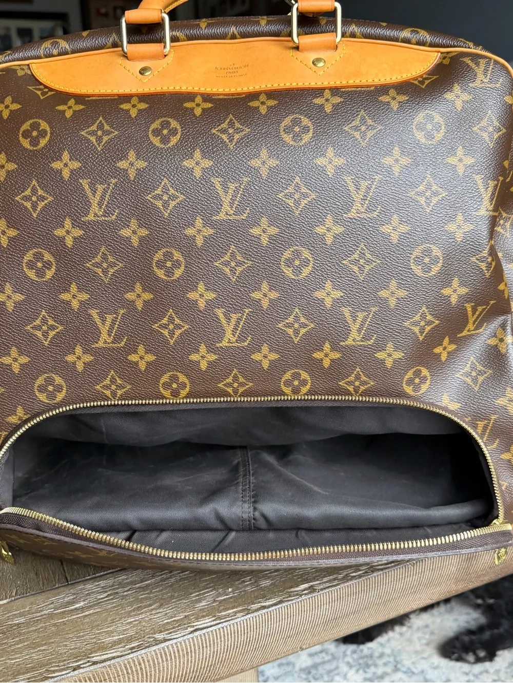 Louis Vuitton Evasion Travel Tote with COA